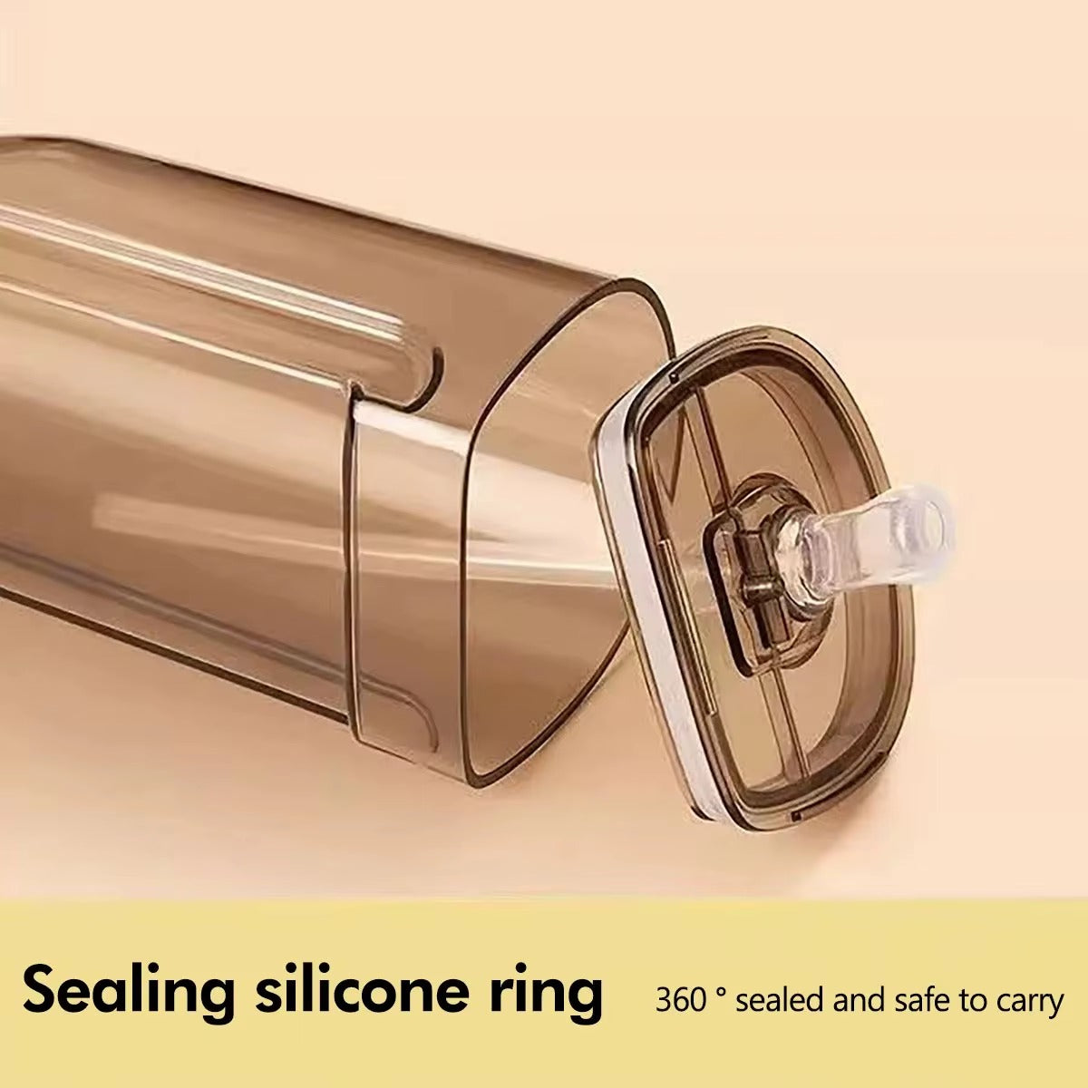 School Bus Design Kids Water Bottle